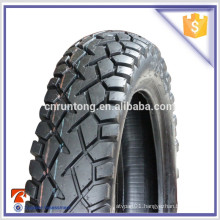 Rubber tubeless motorcycle tire 110/90-16